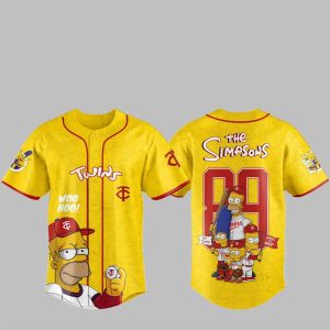 1 2025 Twins The Simpsons Jersey