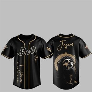 2025 NY Mets Jesus Baseball Jersey