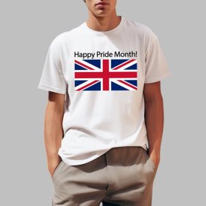 Happy Pride Month American Flag Shirt 0 1