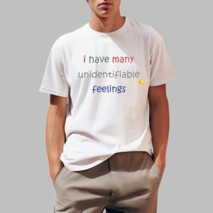 I Have Many Unidentifiable Feelings Shirt 0 1