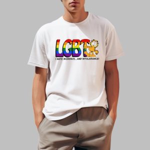 LGBT I Hate Mondays And Intolerance Shirt 0 1