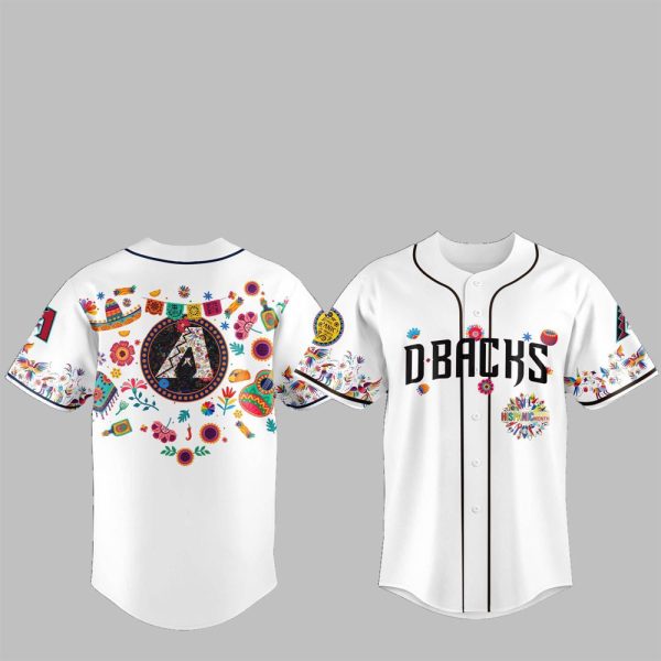 1 2025 Diamondbacks National Hispanic Heritage Month Jersey