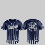 2025 LA Dodgers US Coast Guard Semper Paratus Jersey