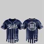 2025 Reds US Coast Guard Semper Paratus Jersey