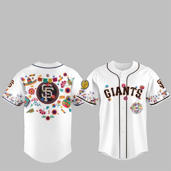 1 2025 SF Giants National Hispanic Heritage Month Jersey