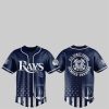 1 2025 TB Rays US Coast Guard Semper Paratus Jersey