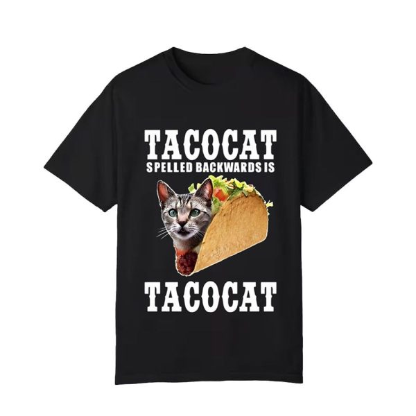 1 Joey Burrow Cat Tacocat Spelled Backwards Is Tacocat Shirt 1