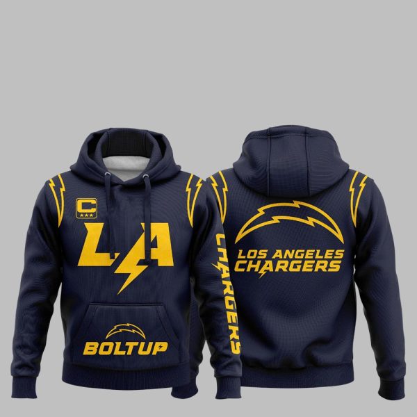 1 LA Chargers Dark Nights Hoodie 2025