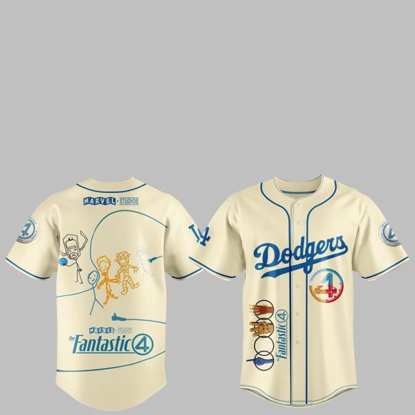 1 LA Dodgers The Fantastic Four Jersey 2025