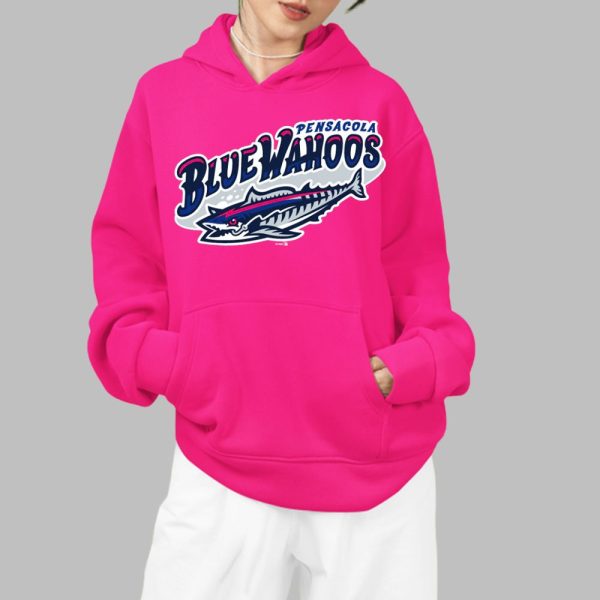 1 Pensacola Blue Wahoos Making Strides against Breast Cancer Hoodie 2025 Giveaway 1
