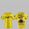 1 SD Padres Post Malone Tour Jersey 2025
