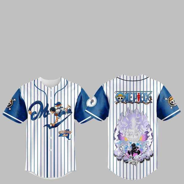 SLS.Mets Straw Hat Luffy Gear 5 Jersey 2025
