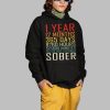 1 Year 13 Months 365 Days 8760 Hours 525600 Minutes 3153700 Seconds Sober Shirt 2 1