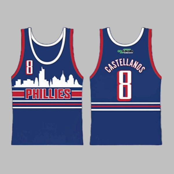 2024 Phillies Nick Castellanos Basketball Jersey Giveaway 1 1