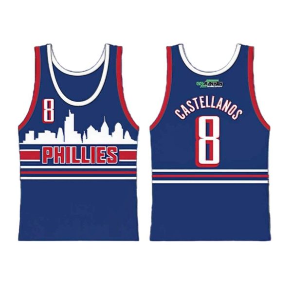 2024 Phillies Nick Castellanos Basketball Jersey Giveaway 1 2