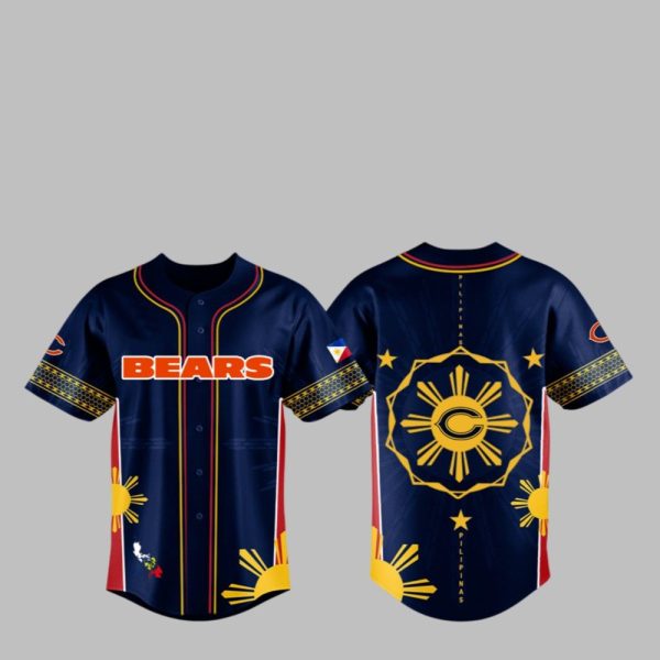2025 Bears Celebrating Filipino Heritage Night Jersey 1 1