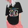 2025 Bengals Its Ok To Be Different Shirt 0 1