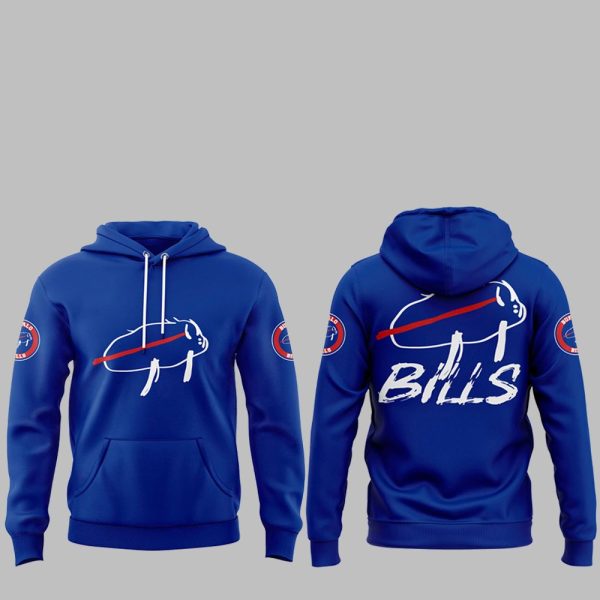 2025 Bills Charging Potato Hoodie 3