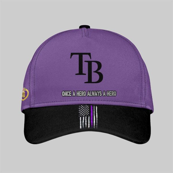 2025 Blue Jays National Purple Heart Day Hat