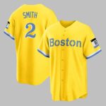 2025 Boston Red Sox Yellow City Connect Jersey