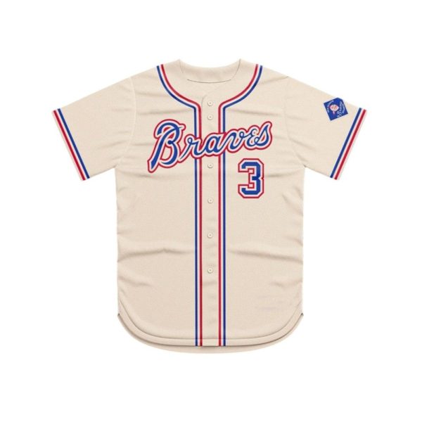 2025 Braves 3 All Star Break Jersey 1 2