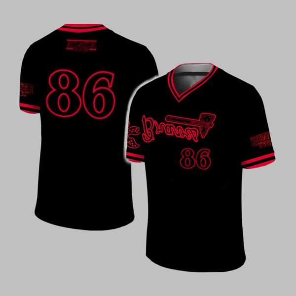 2025 Braves x Stranger Things Jersey Giveaway 1 1