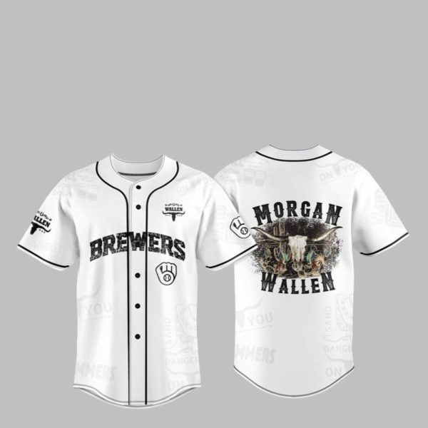 2025 Brewers Morgan Wallen Jersey 1 1