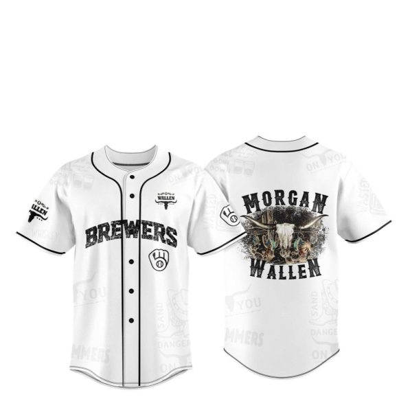 2025 Brewers Morgan Wallen Jersey 1 2