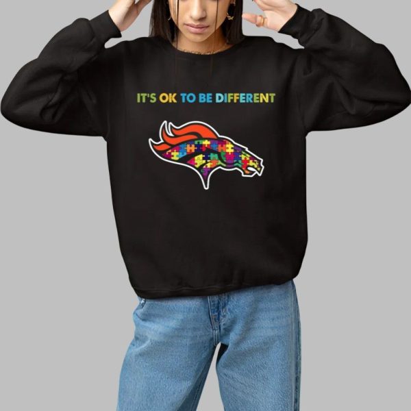 2025 Broncos Its Ok To Be Different Shirt 1 1