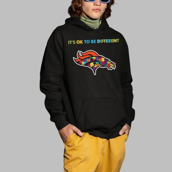 2025 Broncos Its Ok To Be Different Shirt 2 1