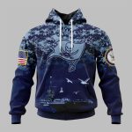 2025 Buccaneers US Navy 250th Birthday Hoodie