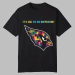 2025 Cardinals It's Ok To Be Different Shirt