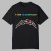 2025 Chargers It's Ok To Be Different Shirt