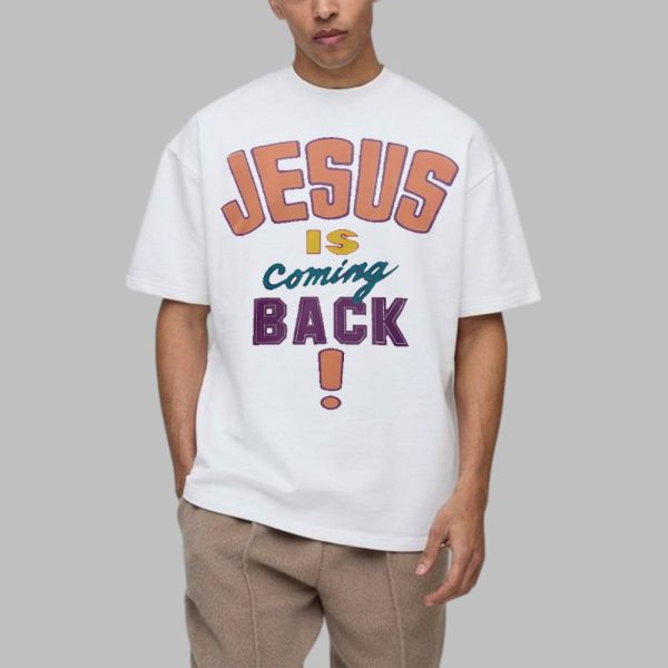 2025 Colts Jesus Is Coming Back Shirt 2