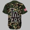 2025 Dodgers Military Appreciation Baseball Jersey 2