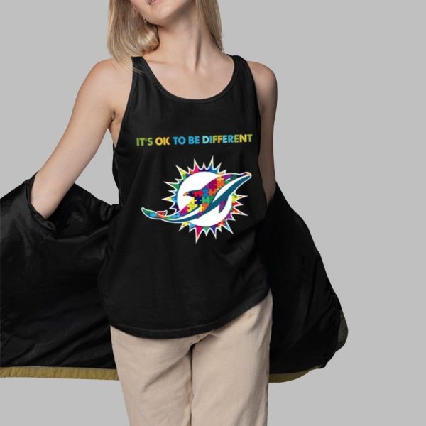 2025 Dolphins Its Ok To Be Different Shirt 3 1