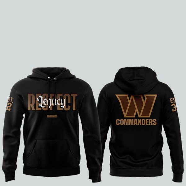 2025 Doug Williams Commanders Mitchell Hoodie 1