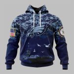 2025 Eagles US Navy 250th Birthday Hoodie
