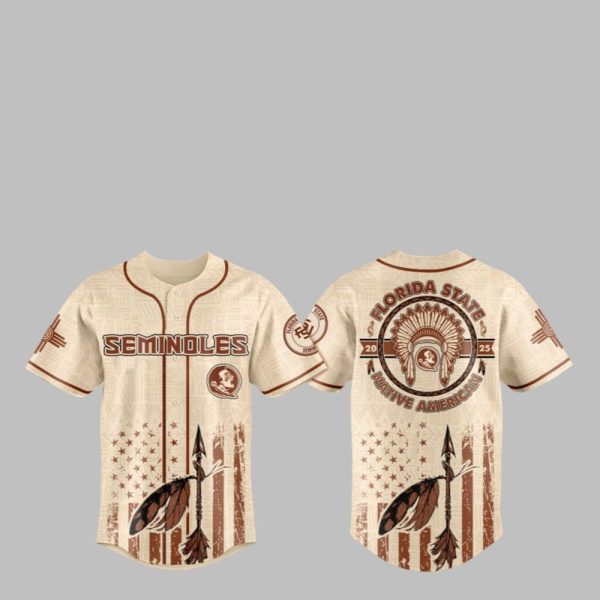 2025 Florida State Seminoles Native American Heritage Month Jersey 1 1