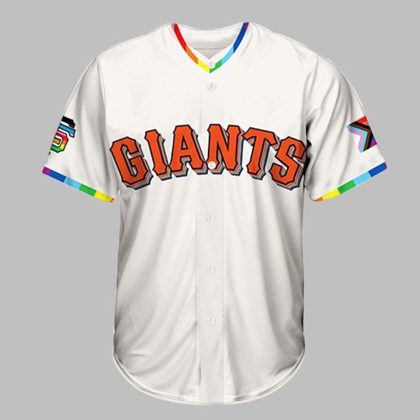 2025 Giants Pride Night Jersey 1