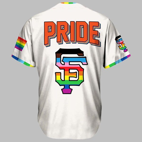 2025 Giants Pride Night Jersey 2