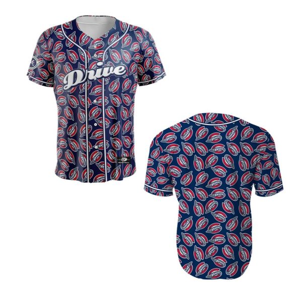 2025 Greenville Drive OT Sports Youth Navy Collage Jersey 1 2