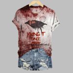 2025 Halloween Women's Killing It Printed T-shirt