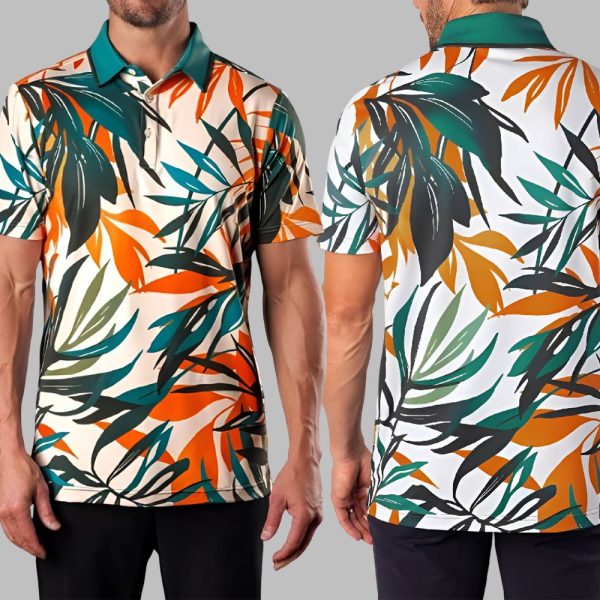 2025 Happy Gilmore 2 Adam Sandler Hawaiian Polo Shirt 0