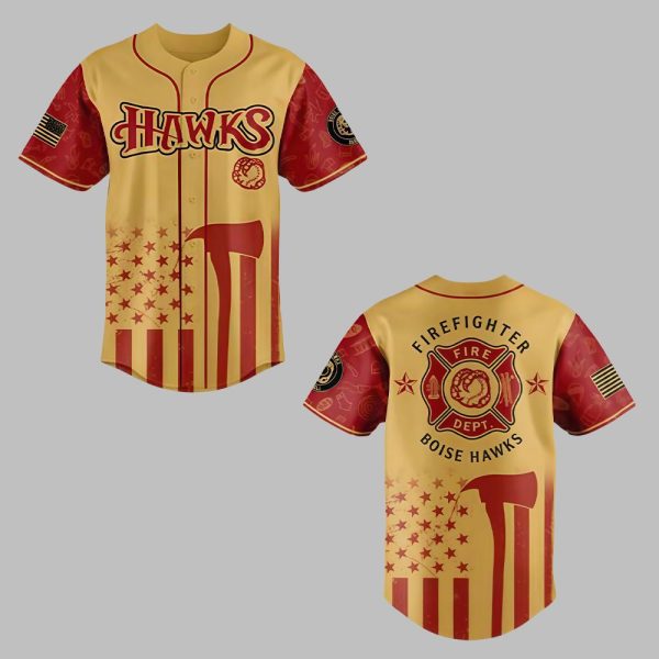 2025 Hawks Firefighter Appreciation Jersey 0