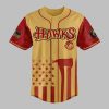 2025 Hawks Firefighter Appreciation Jersey 2