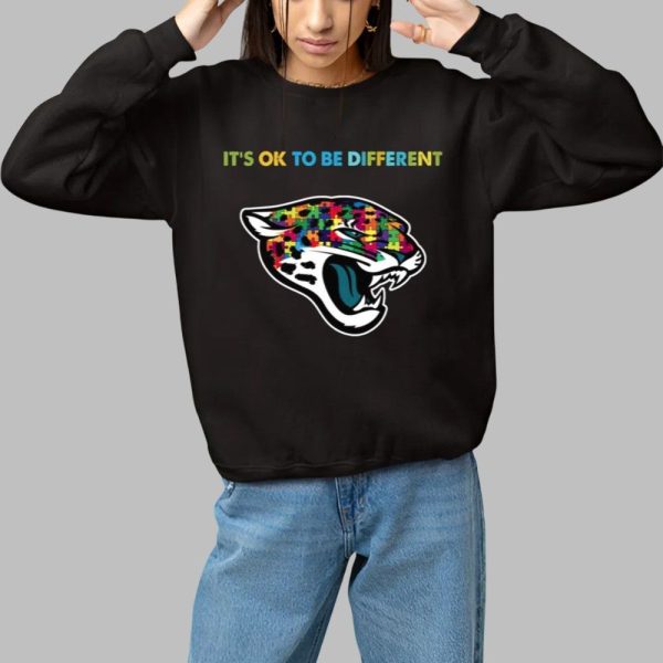 2025 Jaguars Its Ok To Be Different Shirt 1 1