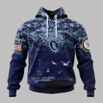2025 Jaguars US Navy 250th Birthday Hoodie