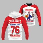2025 Joey Chestnut 17th Nathan Famous Hot Dog Hoodie