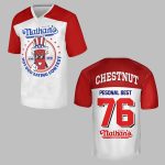 2025 Joey Chestnut 17th Nathan Famous Hot Dog Jersey